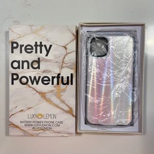 Luxy Lemon battery charging case for iPhone 11